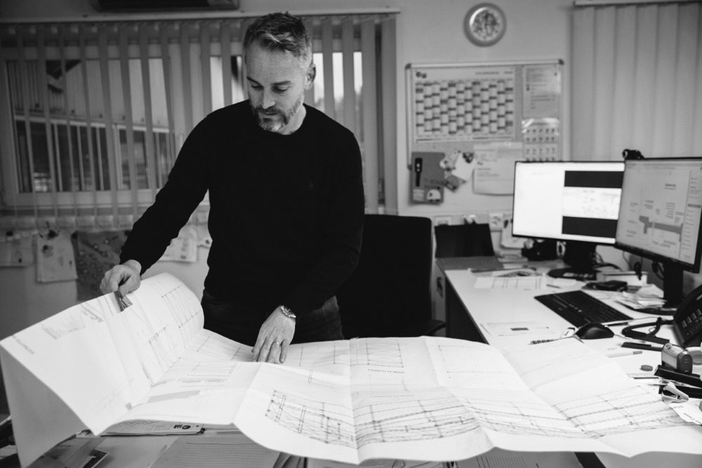 The JODA Metalcostruzioni team at work