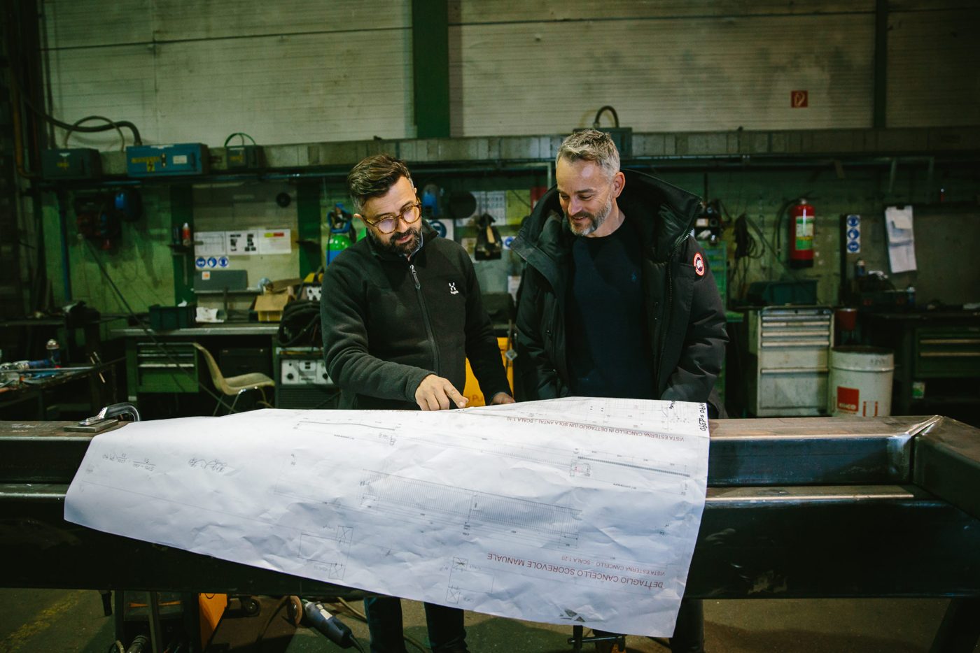 The JODA Metalcostruzioni workshop