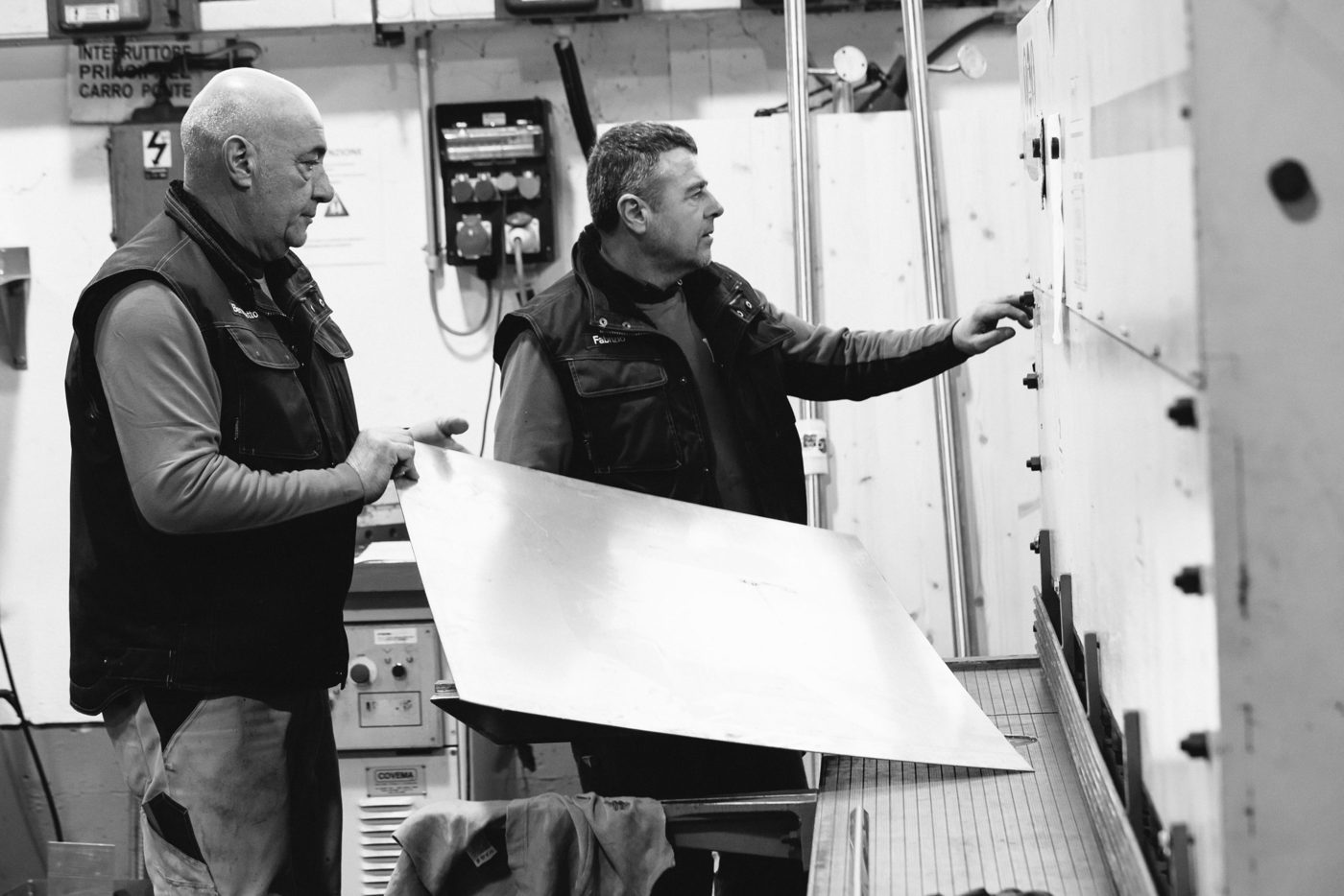 The JODA Metalcostruzioni workshop