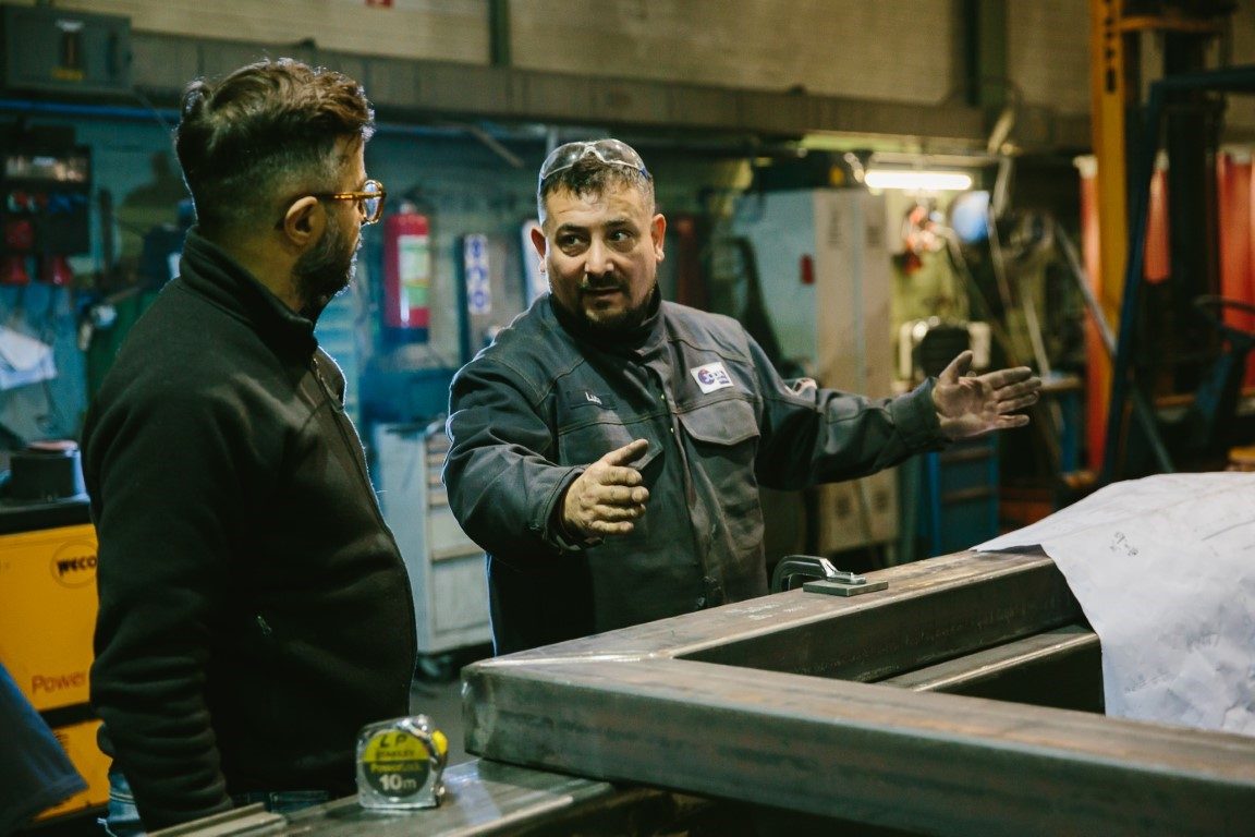 The JODA Metalcostruzioni workshop